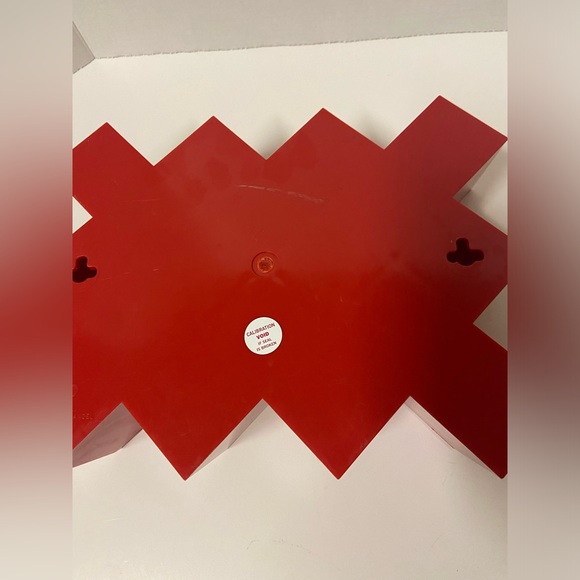 Vintage COPCO MCM Red Honeycomb Wall Spice Rack By Lubge-Randel Danish Style - Picture 13 of 13